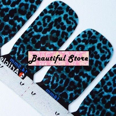 Adesivo para unha 14 uni - onça turquesa